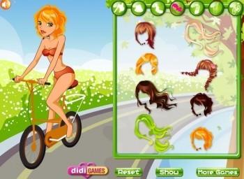 Click to play  Chic Bike Rider