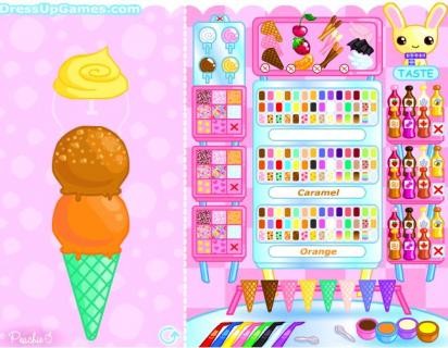 Click to play  Bunny Ice-Cream Maker 