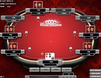 Click to play  Learn Texas Holdem