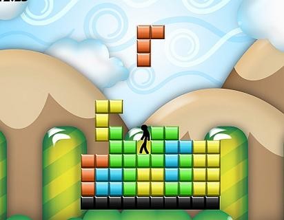 Click to play  Tetris D-Game
