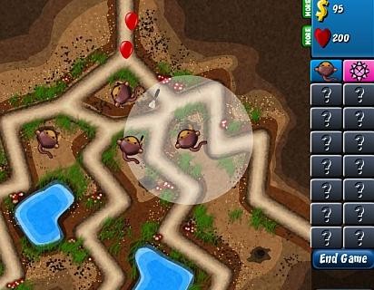 Click to play  Bloons Tower Defense 4