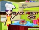 Black Forest Cake Cooking