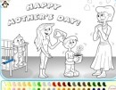 Mother's Day Coloring Game